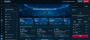 FamBet sportsbook interface showing sports navigation and live betting