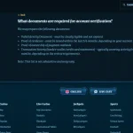 FamBet verification guidance showing current KYC or customer-due-diligence wording